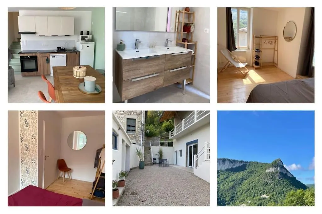 Le Poppy, Cozy, Calme, Wifi, Parking Apartment Tenay France